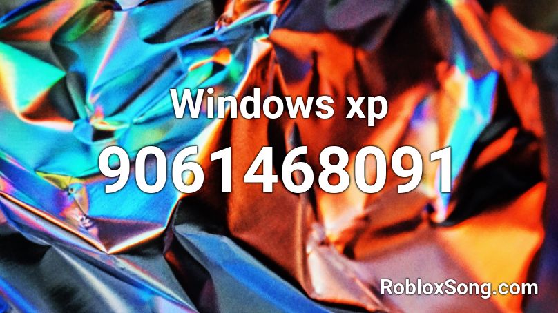 Windows xp Roblox ID