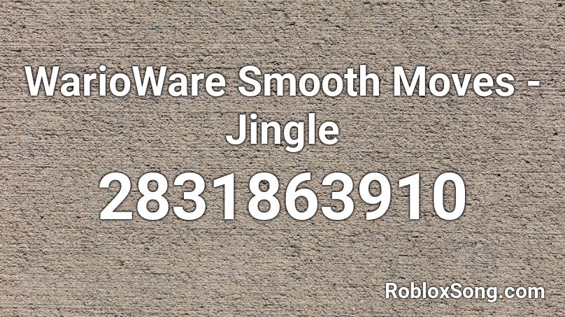 WarioWare Smooth Moves - Jingle Roblox ID