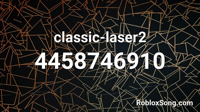 classic-laser2 Roblox ID