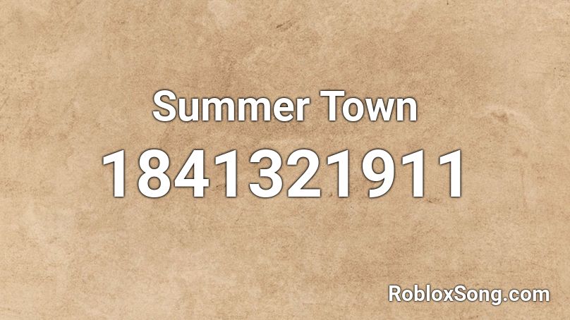 Summer Town Roblox ID