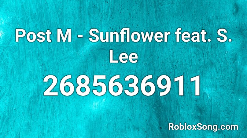 roblox sunflower code