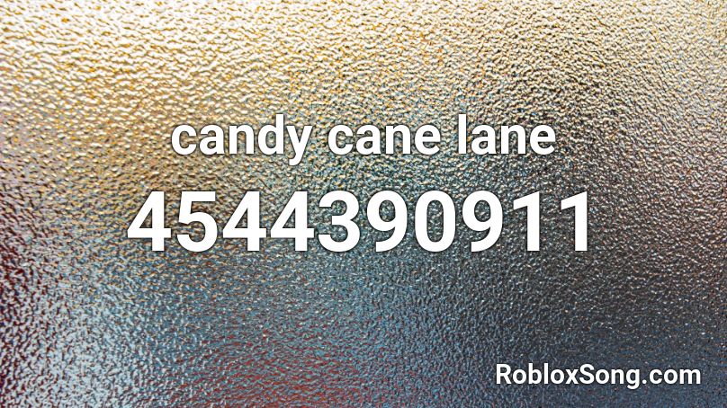 candy cane lane Roblox ID