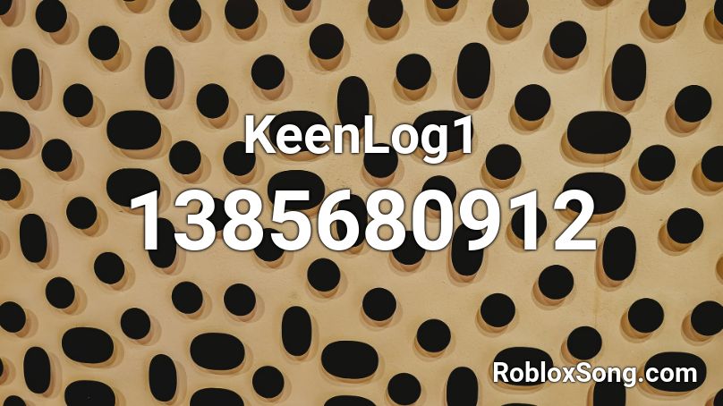 KeenLog1 Roblox ID