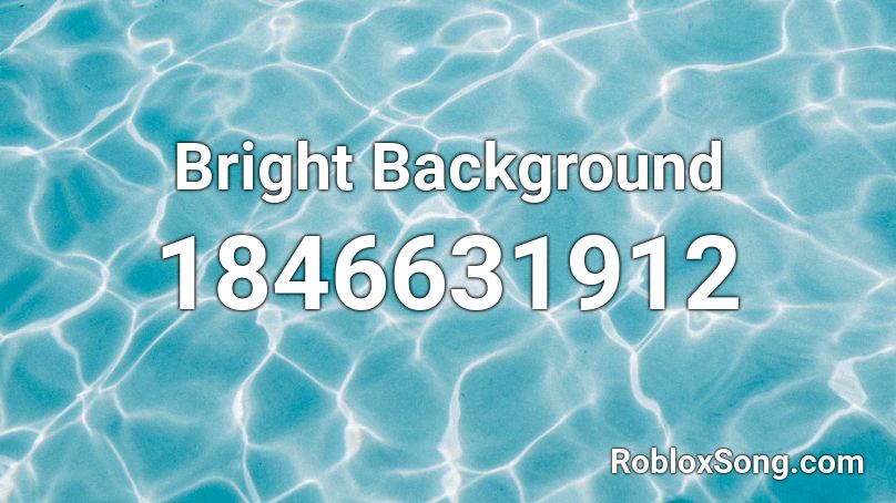 Bright Background Roblox ID