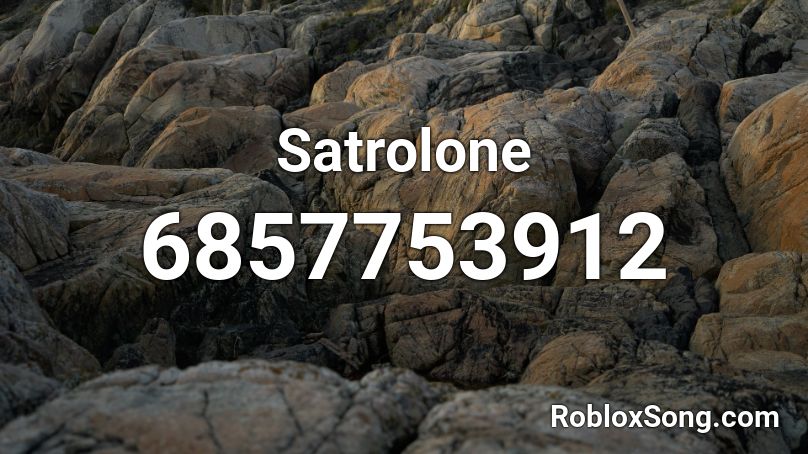 Satrolone Roblox ID