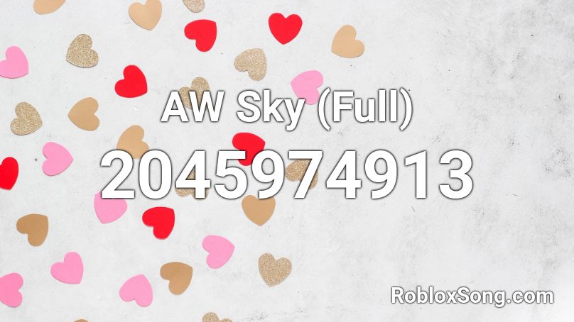 AW Sky (Full) Roblox ID