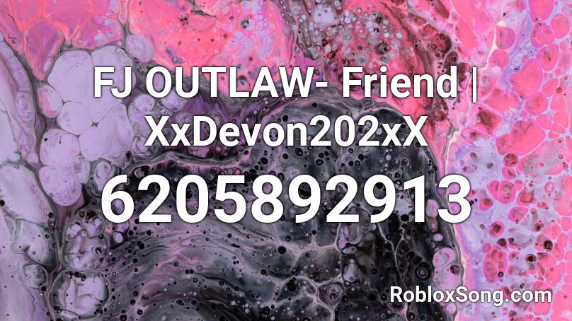 FJ OUTLAW👑- Friend | XxDevon202xX Roblox ID