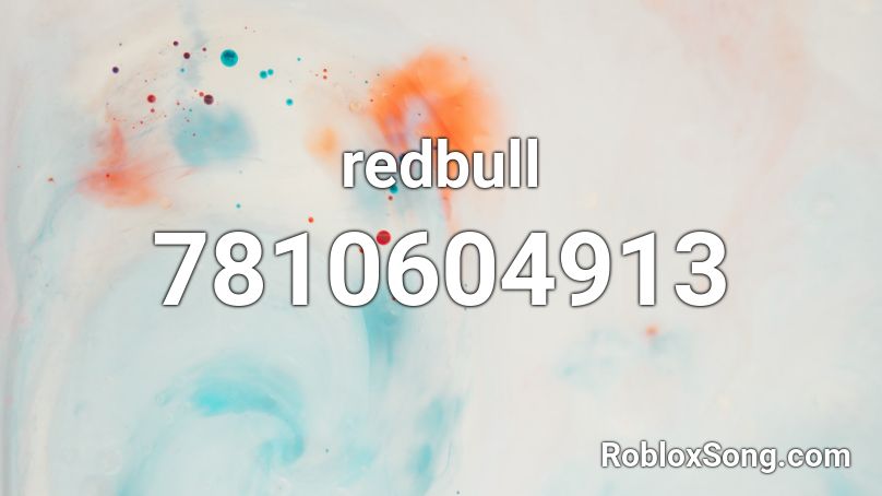 redbull Roblox ID