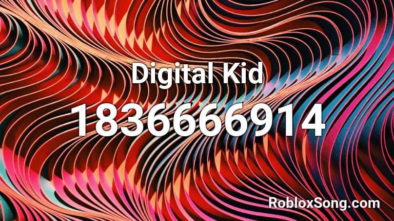 Digital Kid Roblox ID