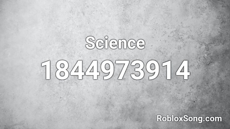 Science Roblox ID