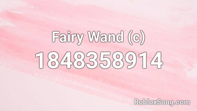 Fairy Wand (c) Roblox ID