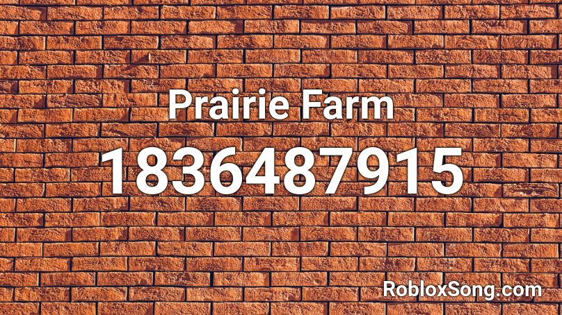 Prairie Farm Roblox ID