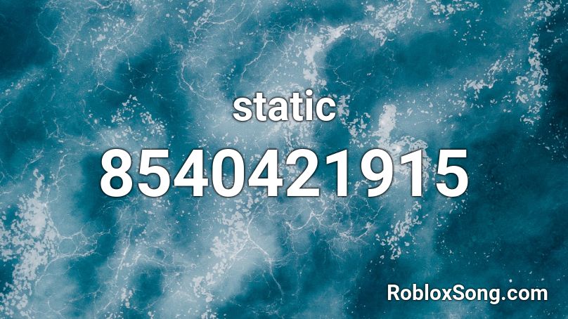 static Roblox ID