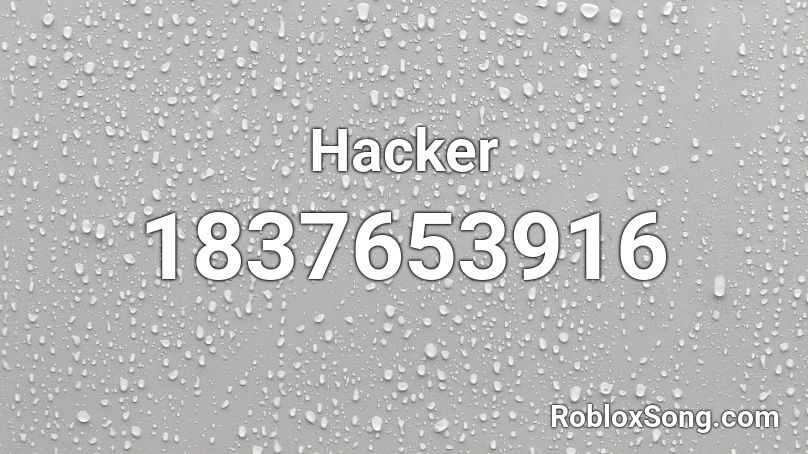 Hacker Roblox ID