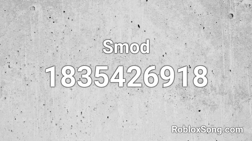 Smod Roblox ID