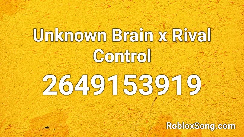 unknown brain x rival control mp3 download pagalworld