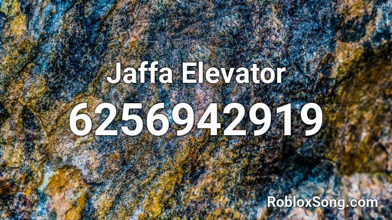 Jaffa Elevator Roblox ID