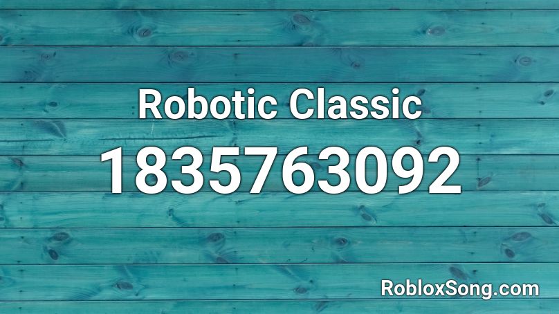 Robotic Classic Roblox ID