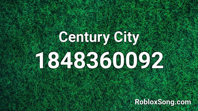 Century City Roblox ID