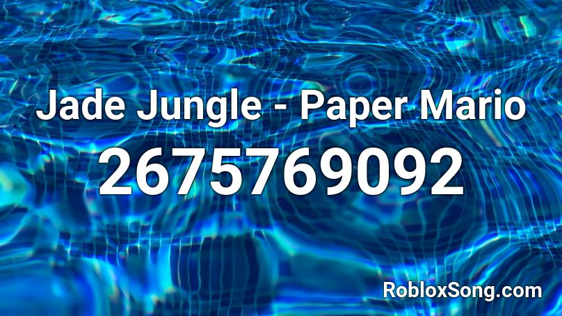 Jade Jungle - Paper Mario Roblox ID