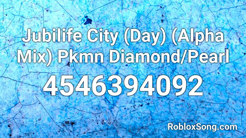 Jubilife City (Day) (Alpha Mix) Pkmn Diamond/Pearl Roblox ID
