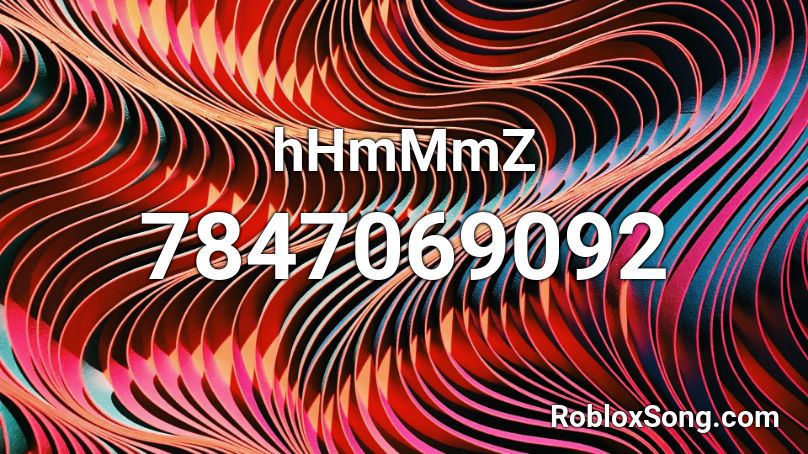 hHmMmZ Roblox ID