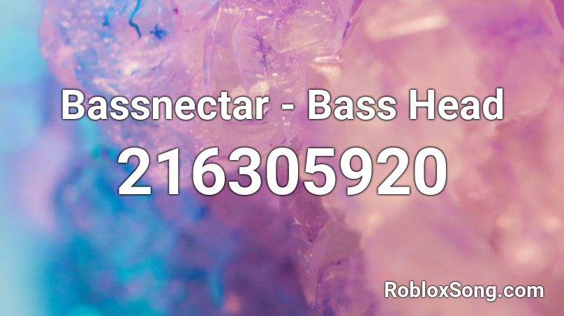 Bassnectar - Bass Head Roblox ID