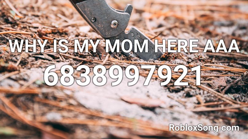 WHY IS MY MOM HERE AAA Roblox ID