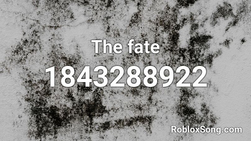 The fate Roblox ID