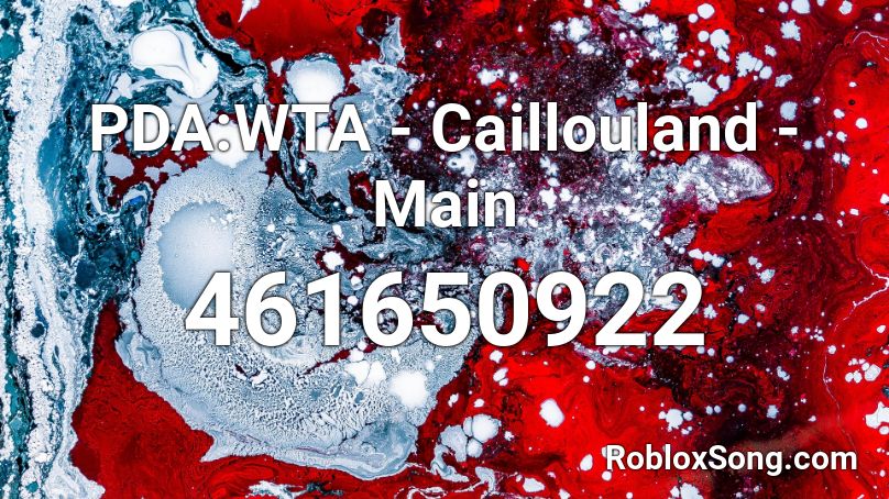 PDA:WTA - Caillouland - Main Roblox ID