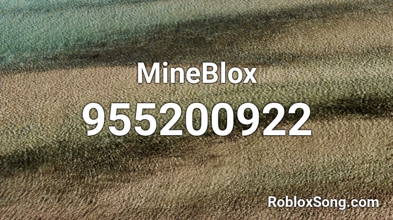 MineBlox, iHasCupquake Roblox ID