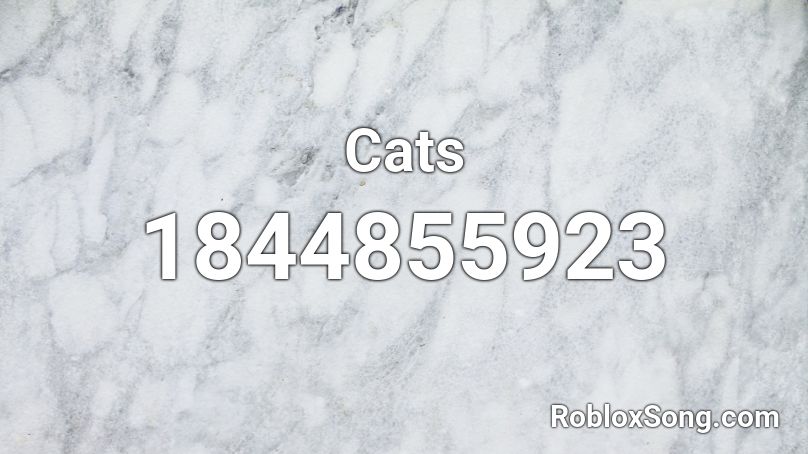 Cats Roblox ID