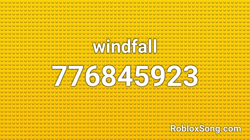 windfall Roblox ID