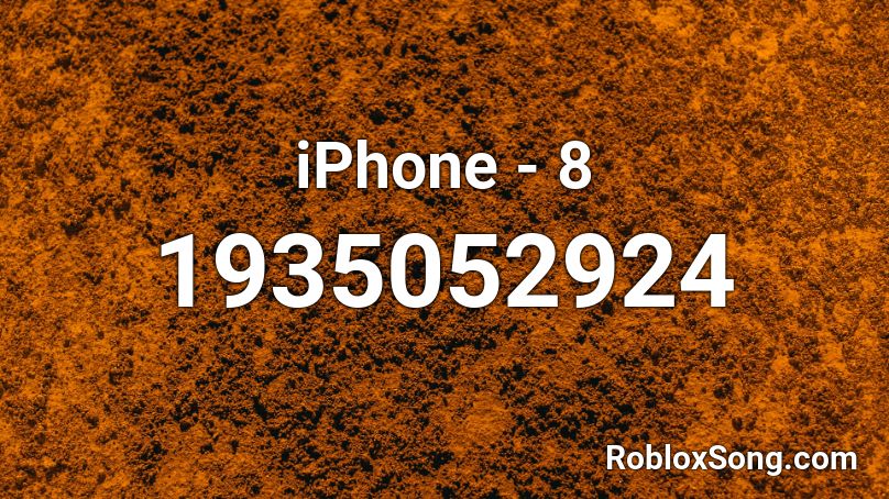 iPhone - 8 Roblox ID
