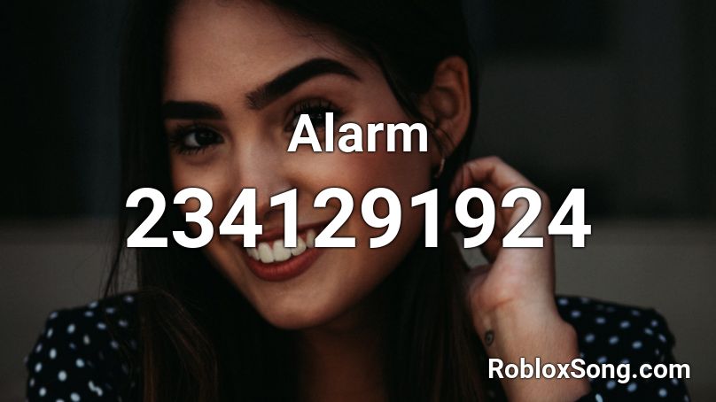 Alarm Roblox ID