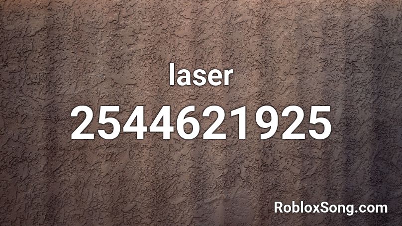laser Roblox ID