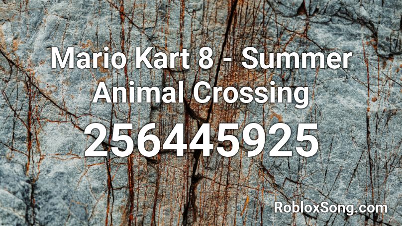 Mario Kart 8 - Summer Animal Crossing Roblox ID