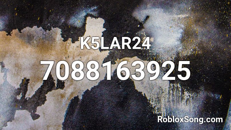 K5LAR24 Roblox ID