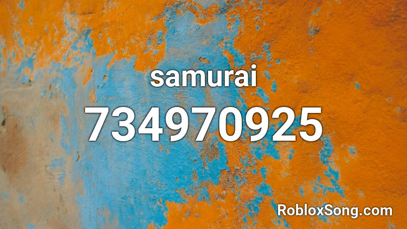 samurai Roblox ID