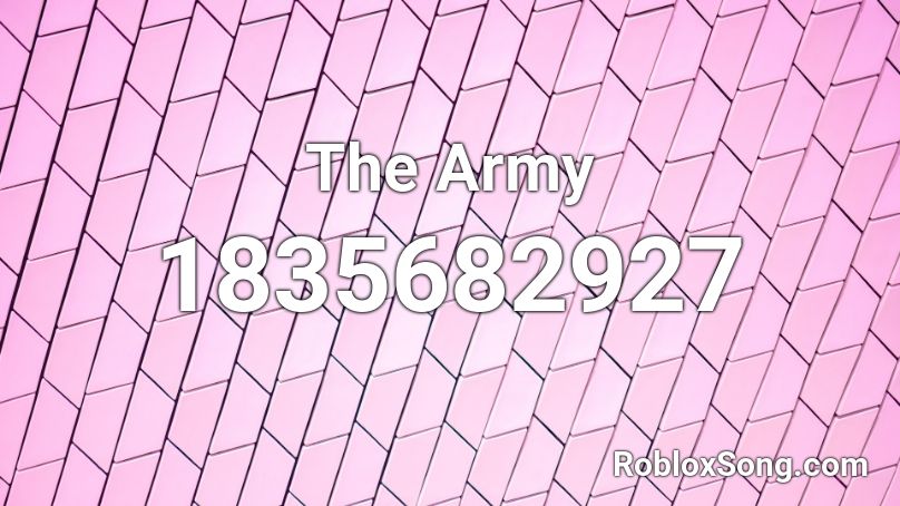 The Army Roblox ID