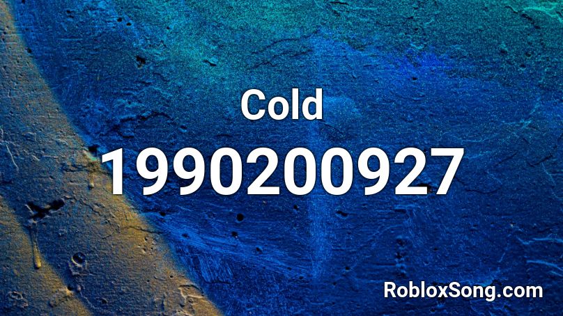 Cold Roblox ID