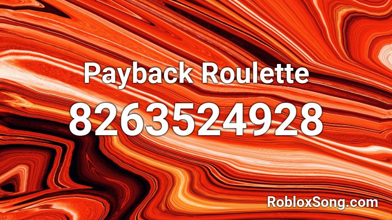 Payback Roulette Roblox ID