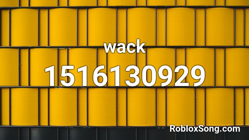 wack Roblox ID