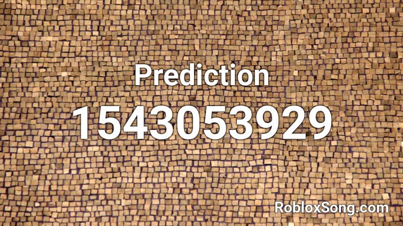 Prediction Roblox ID
