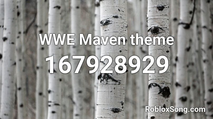 WWE Maven theme  Roblox ID
