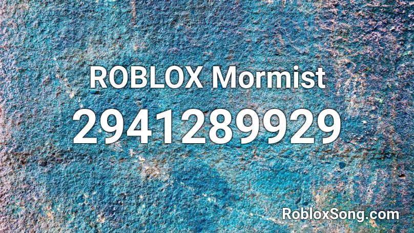 ROBLOX Mormist Roblox ID