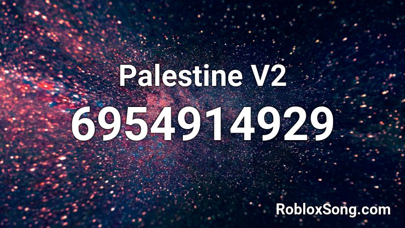 Palestine V2 Roblox ID