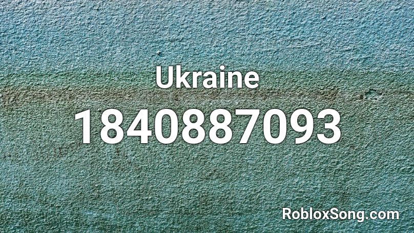 Ukraine Roblox ID