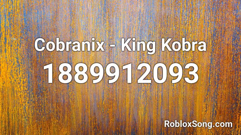 Cobranix - King Kobra Roblox ID