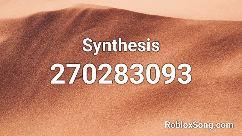 Synthesis Roblox ID